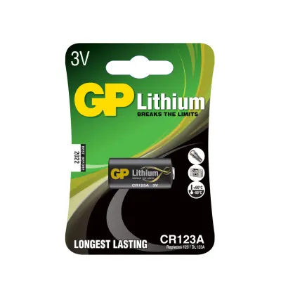 CR123A-batteri GP Lithium, 1 st