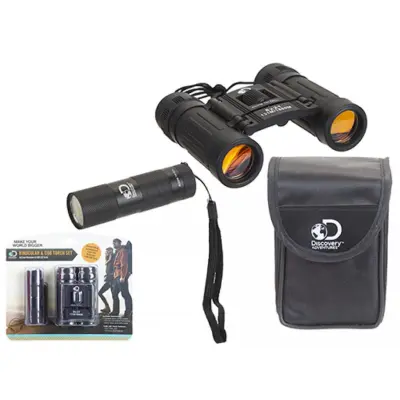 Discovery kikare&ficklampa i väska