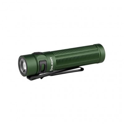 Ficklampa Olight Baton 3 Pro Max - 2500 lm / 114 mm / Laddbar, Grön (kall vit)