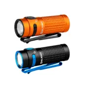 Ficklampa Olight Baton 4 - 1300 lm / 63 mm / Laddbar, Svart