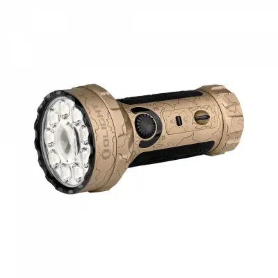 Ficklampa Olight Marauder Mini - 7000 lm / 130 mm / Laddbar, Beige