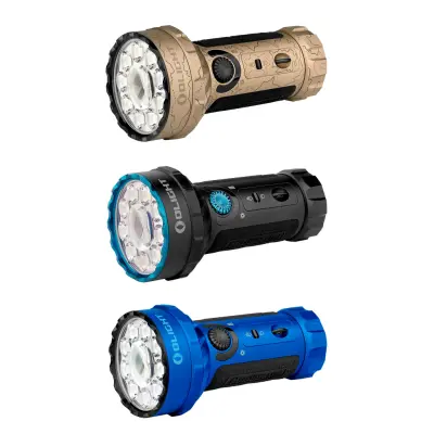 Ficklampa Olight Marauder Mini - 7000 lm / 130 mm / Laddbar, Svart