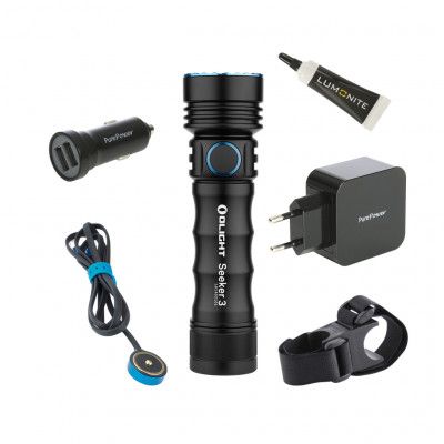 Ficklampa Olight Seeker 3, 3500 lm, Premium-paket