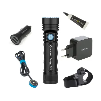 Ficklampa Olight Seeker 3 Pro, 4200 lm, Premium-paket