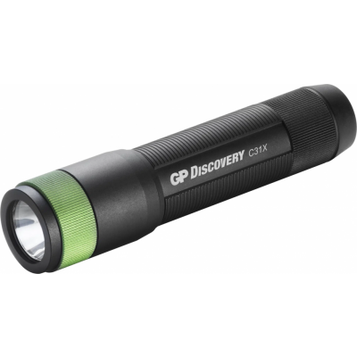 GP Batterier GP Discovery Everyday Carry Flashlight C31X Black