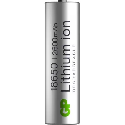 GP Batterier Lithium-Ion 18650 2600mAh GREY