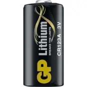 GP Batteries GP Knappcell Lithium CR123A, 1-pack