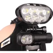 M Tiger Sports S.A.S Multi Headlamp/Flashlight-kit 600 lm