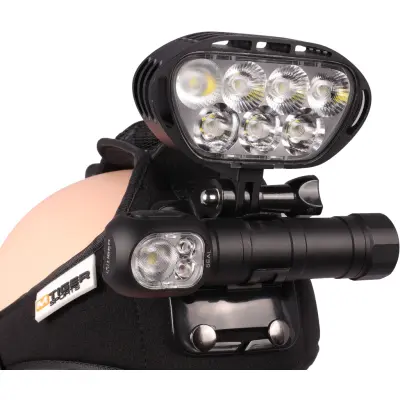 M Tiger Sports S.E.A.L Multi Headlamp/Flashlight-kit 1200 lm