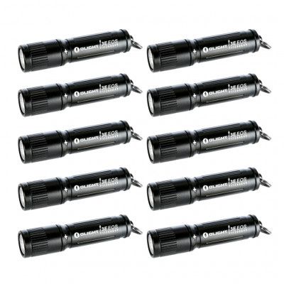 Nyckelringslampa Olight i3E - 90 lm / 60 mm / 1 x AAA, 10 st inkl. batterier