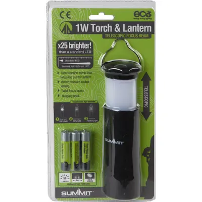 Summit multifunktionslampa 50 lm