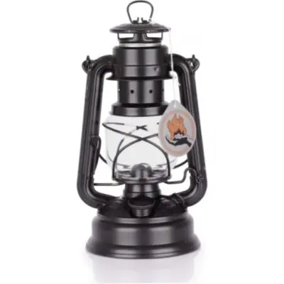 Feuerhand Hurricane Lantern Black 276 Jet Black