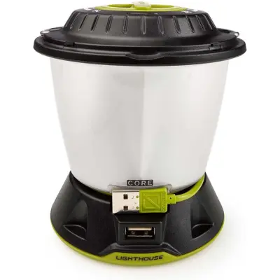 Goal Zero Lighthouse Core Lantern & USB Power Hub Black