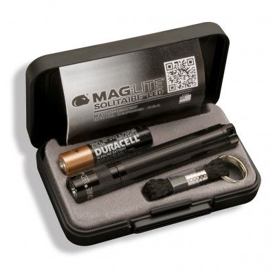 Maglite Solitaire LED, 37 lm, Svart