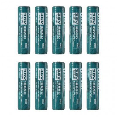 18650-batteri Olight - 3400 mAh, 10 st