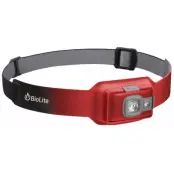 BioLite Headlamp 200 Uppladdningsbar Ember Red