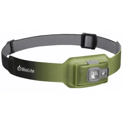 BioLite Headlamp 200 Uppladdningsbar Moss Green