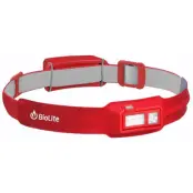 BioLite Headlamp 330 Uppladdningsbar Ember Red