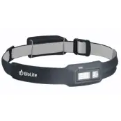 BioLite Headlamp 330 Uppladdningsbar Midnight Grey