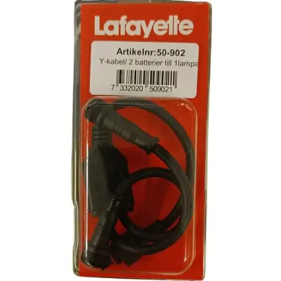Lafayette Batterikabel 1 Till 2 För Bp-50&Bp-100