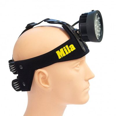 MILA/Mareld Pannlampa VEGA 5000 RE Hunt med vridbart fÃ¤ste