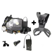 Pannlampa LUMONITE Navigator (v.2) - 4195 lm / Laddbar, PREMIUM-paket