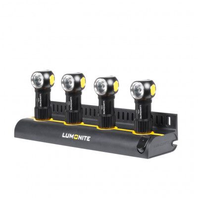 Pannlampa LUMONITE Pixel, 250 lm, 4 x Grundpaket + Laddstation