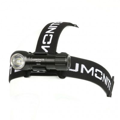 Pannlampa LUMONITE Vector, 500 lm, Basic-paket (lampa, batteri, laddkabel, pannband)