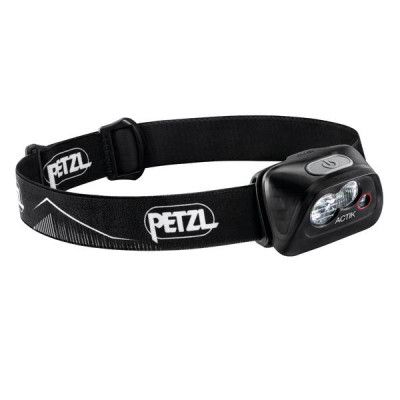 Pannlampa Petzl Actik, 350 lm, Svart