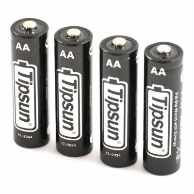 Tipsun 1.5V AA Lithium-ion batteri 4-Pack