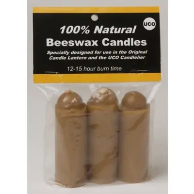 UCO Bivax Ljus, 3-pack