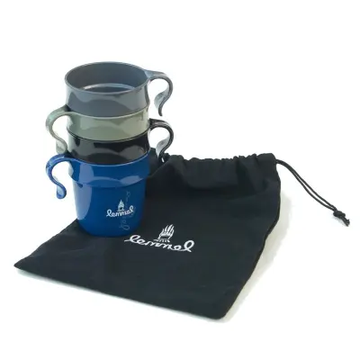 Lemmel Kaffe Kompispåsen 4 Stackable Mugs In Bag