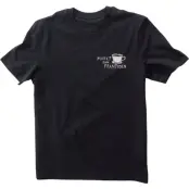 Lemmel Kaffe Mörkt Som Framtiden T-Shirt Black - M