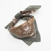 Lemmel Kaffe Scarf/Bandana/Cloth FRIMÄRKET Green