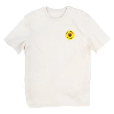 Lemmel Kaffe T-Shirt Kokkaffe Ja Tack Raw Nat. White Raw Nat. White XXL