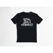 Lemmel Kaffe Total Jävla Mörkrost T-Shirt Black Black M