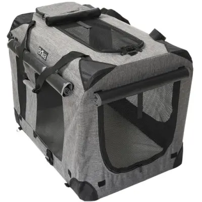 Brava Highway Dog Crate Tarmac Grey XL