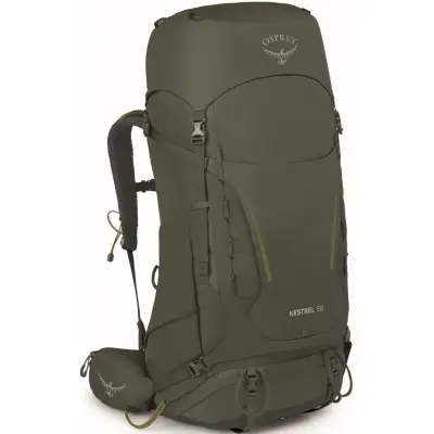 Osprey M's Kestrel 58L Bonsai Green