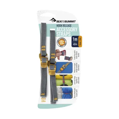 Sea to Summit Hook Release Accessory Straps 10mm/1m Yellow