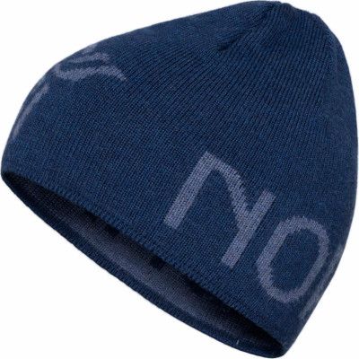 Norrøna /29 Merinoull Logo Beanie Indigo Night Melange