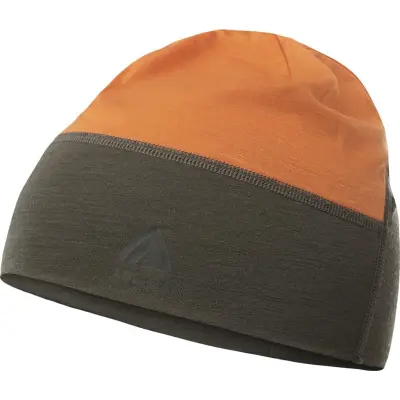 Aclima LightWool 140 Hunting Beanie Tarmac / Orange Tiger
