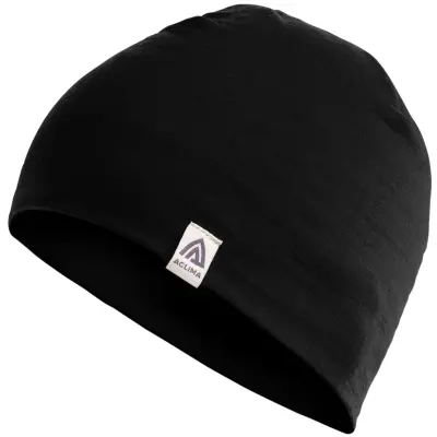 Aclima LightWool Relaxed Beanie Jet Black