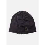 Adv Microfleece Ponytail Hat, Black Melange, Onesize, Hattar