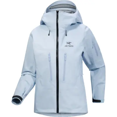Arc'teryx Women's Alpha Sv Jacket Alpine Blue / Black