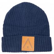 Badge Beanie, Midnight Blue, Onesize,  Wear Colour