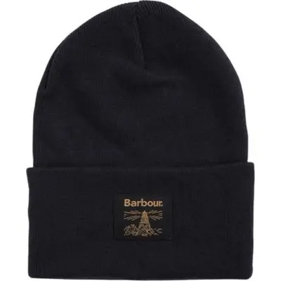 Barbour Barbour Harton Beanie Hat Dark Navy