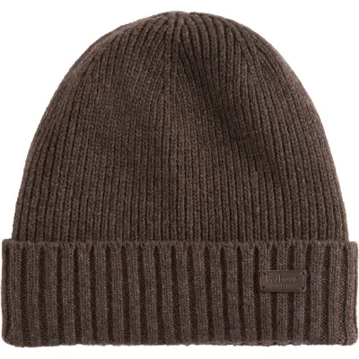 Barbour Carlton Beanie Mid Brown
