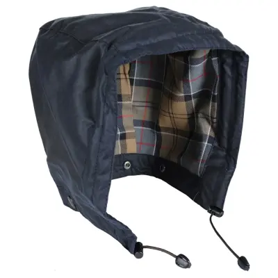 Barbour Wax Cotton Hood Navy