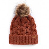 Barbour Women's Penshaw Cable Beanie Warm Ginger