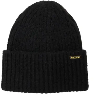 Barbour W's Meryl Beanie Hat Black